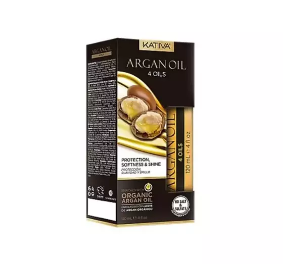 KATIVA ARGAN OIL 4 OILS ARGANÖL FÜR DIE HAARE  60ML