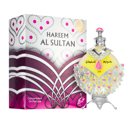 Khadlaj Hareem Al Sultan Silver Perfume Oil 35ml