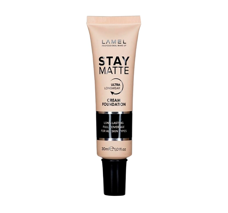 LAMEL COSMETICS STAY MATTE ULTRA LONGWEAR CREMIGE FOUNDATION 401 30ML