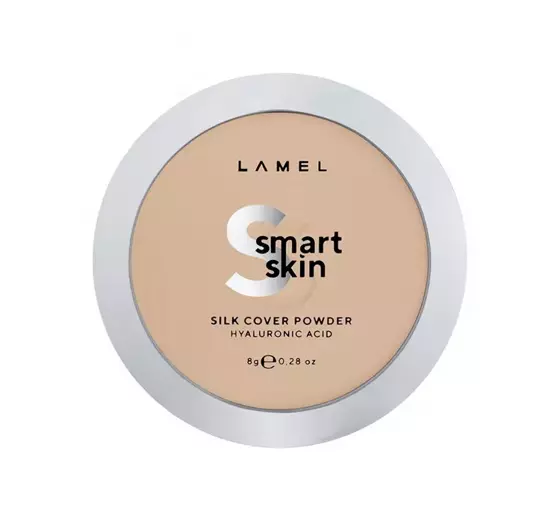 LAMEL SMART SKIN COMPACT POWDER MATTIERENDES GEPRESSTES PUDER 404 SAND 8G