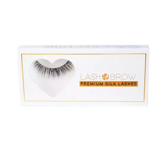 LASH BROW PREMIUM SILK LASHES ALL DAY LONG KÜNSTLICHE WIMPERN 1 PAAR