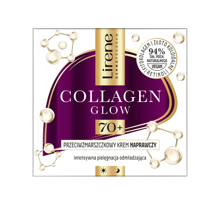 LIRENE COLLAGEN GLOW ANTI FALTEN CREME 70+ 50ML