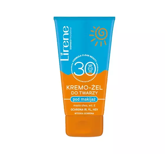 LIRENE CREME-GEL FÜR GESICHT UNTER MAKE UP SPF 30 50ML