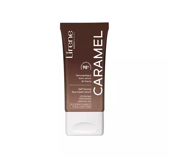 LIRENE PERFECT TAN SELBSTBRÄUNUNGSCREME-SERUM FÜR GESICHT CARAMEL 50ML