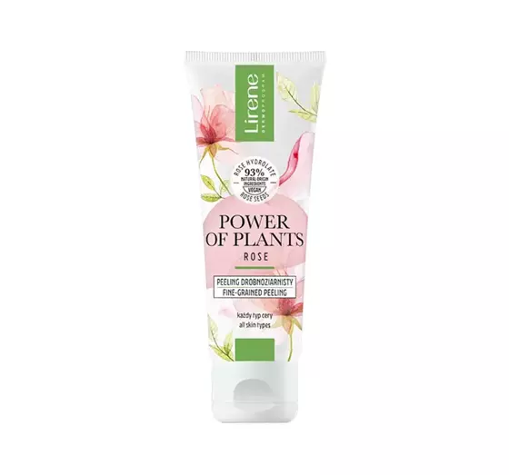 LIRENE POWER OF PLANTS ROSE GESICHTSPEELING 75ML