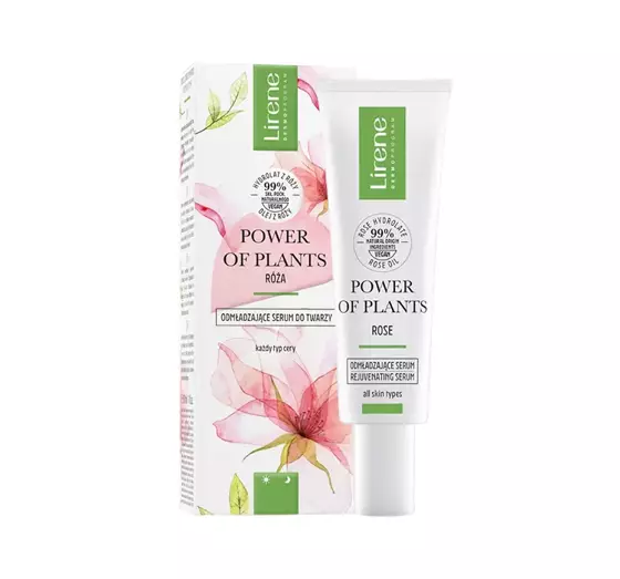 LIRENE POWER OF PLANTS ROSE VERJÜNGENDES GESICHTSSERUM 30ML