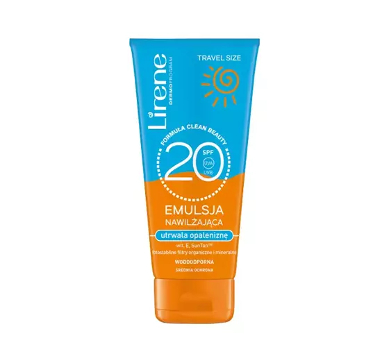 LIRENE SONNENLOTION ZUR FIXIERUNG DER BRÄUNE SPF20 90ML