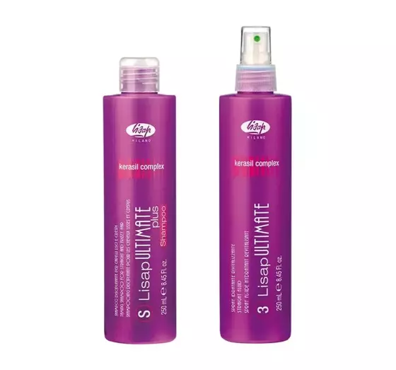 LISAP MILANO ULTIMATE SET SHAMPOO + HITZESCHUTZSPRAY