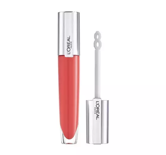 LOREAL BRILLIANT SIGNATURE PLUMP-IN-GLOSS LIPGLOSS 410 I INFLATE 7ML