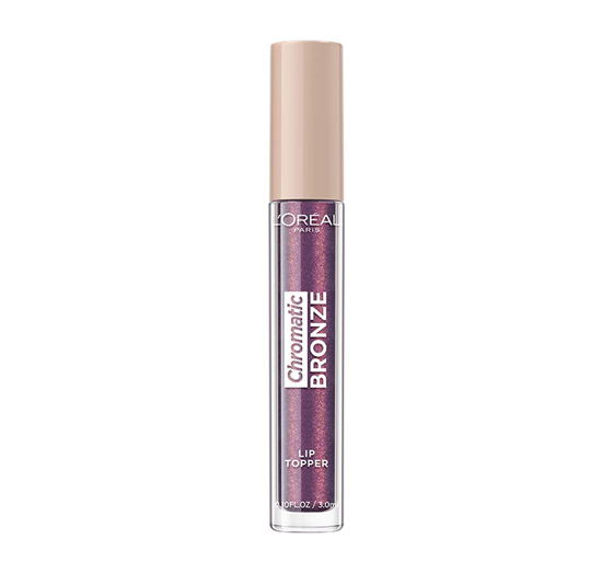 LOREAL CHROMATIC BRONZE LIP TOPPER 03 PURPLE FIZZ 3ML