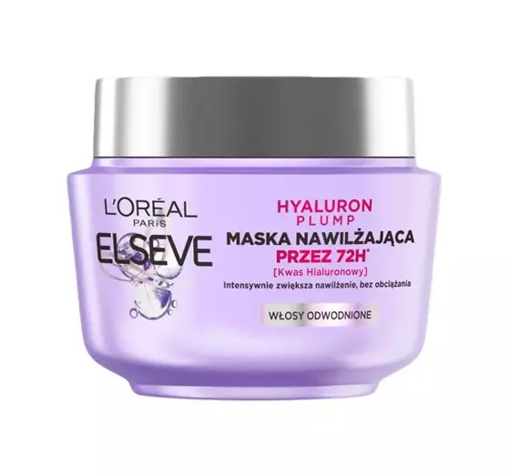 LOREAL ELSEVE HYALURON PLUMP HAARMASKE FÜR DEHYDRIERTES HAAR 300ML