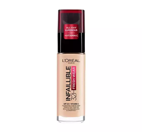 LOREAL INFAILLIBLE 32H FRESH WEAR FOUNDATION 20 IVORY 30ML