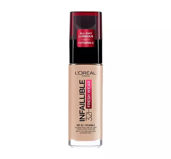 LOREAL INFAILLIBLE 32H FRESH WEAR FOUNDATION 60 ROSE IVORY 30ML