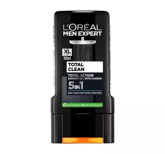 LOREAL MEN EXPERT PURE CARBON REINIGENDES 5IN1 DUSCHGEL 300ML