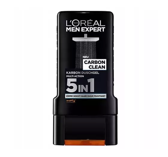 LOREAL MEN EXPERT PURE CARBON REINIGENDES 5IN1 DUSCHGEL 300ML