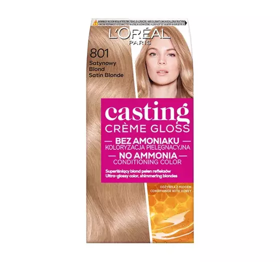 LOREAL PARIS CASTING CREME GLOSS 801 SATINBLOND