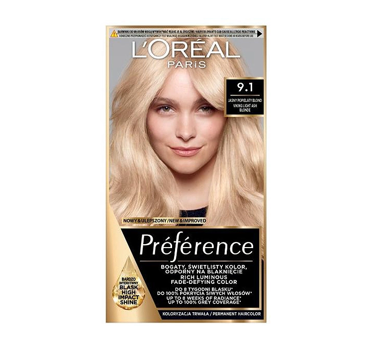 LOREAL PARIS RECITAL PREFERENCE HAARFARBE Z 9.1