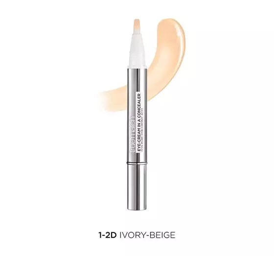 LOREAL TRUE MATCH AUGENCREME-CONCEALER 1-2.D/1-2.W IVORY BEIGE