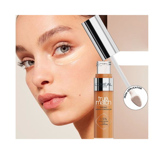 LOREAL TRUE MATCH RADIANT SERUM CONCEALER FÜR GESICHT UND UNTER AUGEN 0.5D 11ML