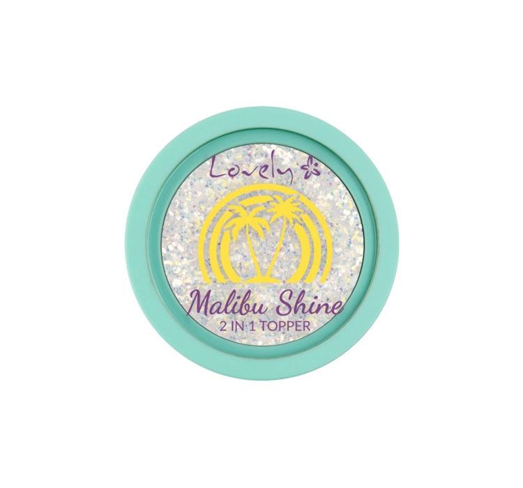 LOVELY MALIBU SHINE GLITTER-TOPPER 2IN1 FÜR GESICHT UND KÖRPER 1