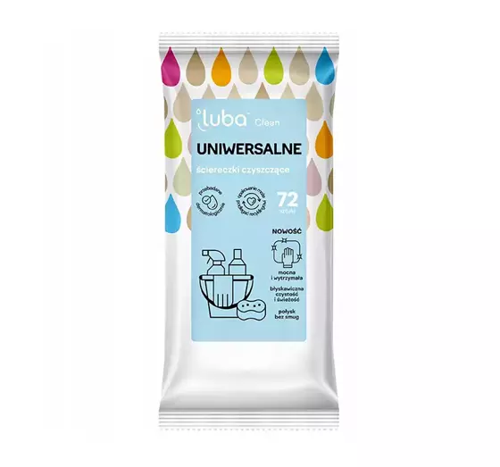 LUBA CLEAN UNIVERSELLE REINIGUNGSTÜCHER 72 STÜCK