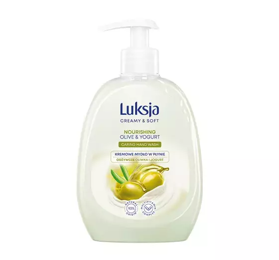 LUKSJA CREAMY & SOFT FLÜSSIGSEIFE OLIVE YOGURT 500ML