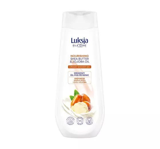 LUKSJA SILK CARE CREMIGES DUSCHGEL SHEA BUTTER UND JOJOBA ÖL 500ML