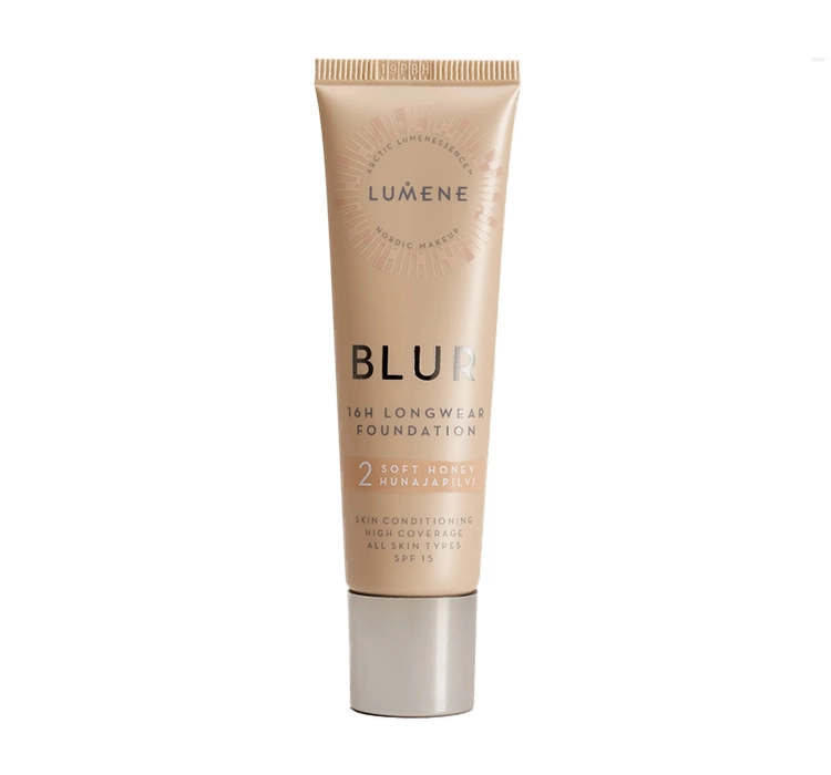 LUMENE BLUR FOUNDATION GLÄTTENDE GRUNDIERUNG 2 SOFT HONEY 30ML