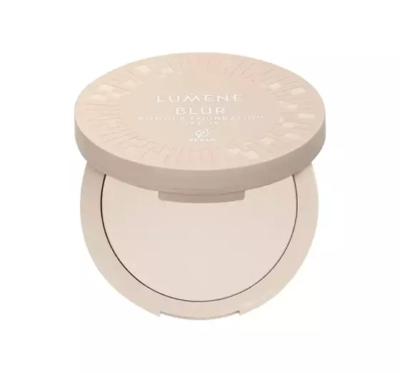 LUMENE BLUR POWDER FOUNDATION SPF15 GLÄTTENDE FOUNDATION 0 10G