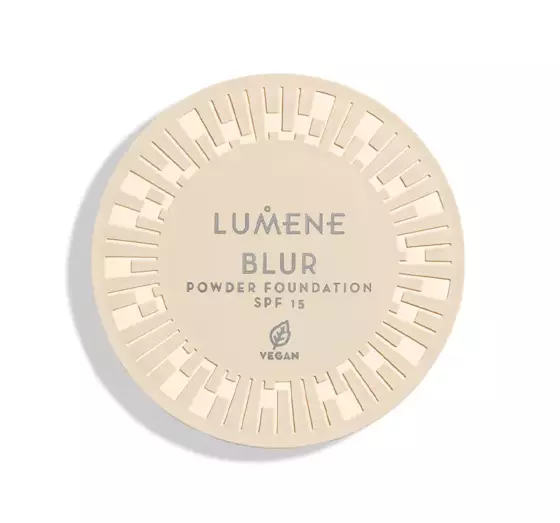 LUMENE BLUR POWDER FOUNDATION SPF15 GLÄTTENDE FOUNDATION 0 10G