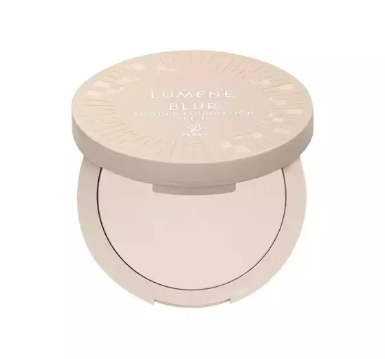 LUMENE BLUR POWDER FOUNDATION SPF15 GLÄTTENDE FOUNDATION 1 10G