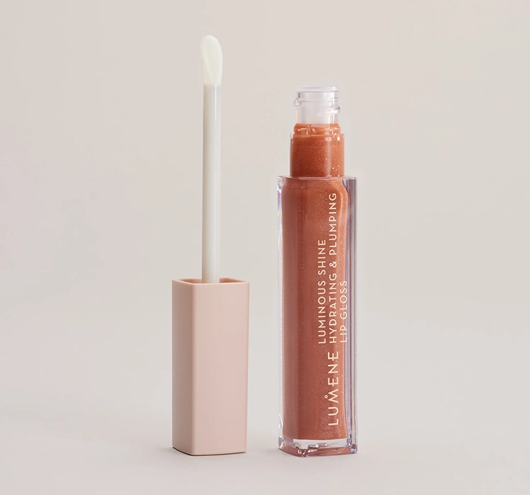 LUMENE HYDRATING & PLUMPING LIP GLOSS 8 SUNSET GLOW 5ML