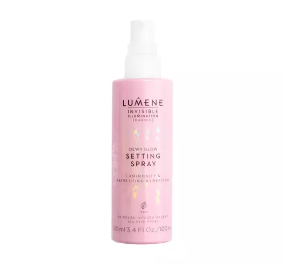 LUMENE INVISIBLE ILLUMINATION [KAUNIS] DEWY GLOW SETTING SPRAY MAKE-UP-FIXIERSPRAY 100ML