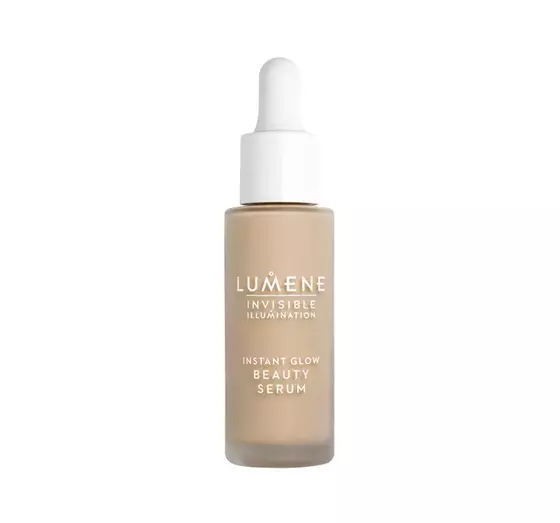 LUMENE INVISIBLE ILLUMINATION [KAUNIS] INSTANT GLOW BEAUTY SERUM TONISIERENDES SERUM UNIVERSAL MEDIUM 30ML