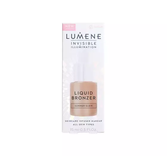 LUMENE INVISIBLE ILLUMINATION LIQUID BRONZER BRÄUNUNGSSERUM SUMMER GLOW 15ML