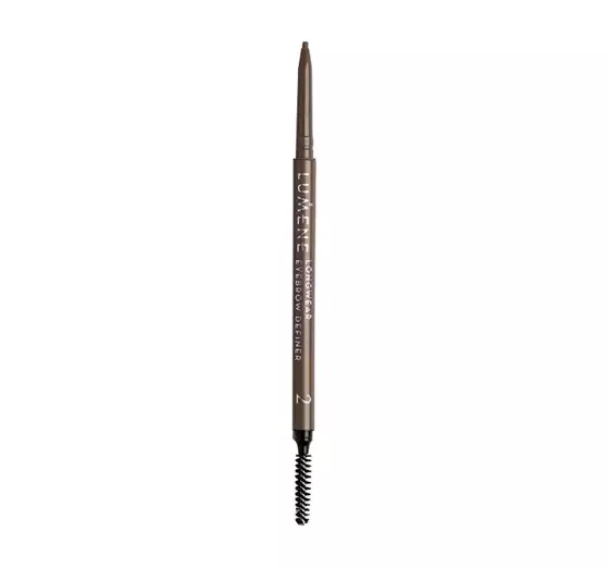 LUMENE LONGWEAR EYEBROW DEFINER VEGANER AUTOMATISCHER AUGENBRAUENSTIFT 2 TAUPE 0,09G