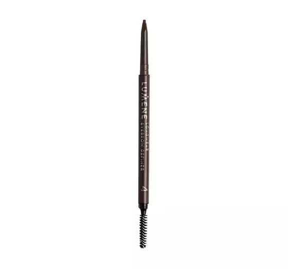 LUMENE LONGWEAR EYEBROW DEFINER VEGANER AUTOMATISCHER AUGENBRAUENSTIFT 4 RICH BROWN 0,09G