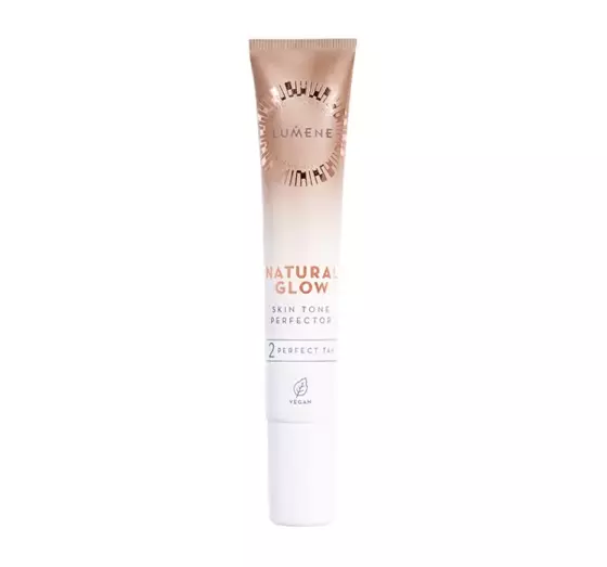 LUMENE NATURAL GLOW SKIN TONE PERFECTOR VEGANER CREME-BRONZER 2 PERFECT TAN 20ML