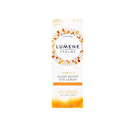 LUMENE NORDIC-C [VALO] GLOW BOOST AUFHELLENDES AUGENSERUM MIT VITAMIN C 10ML