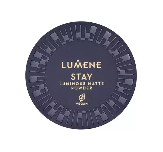 LUMENE STAY LUMINOUS MATTE POWDER MATTES GEPRESSTES PUDER 3 10G