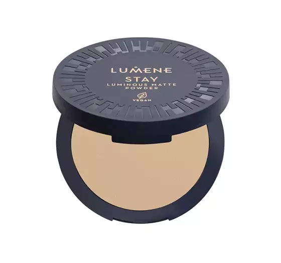 LUMENE STAY LUMINOUS MATTE POWDER MATTES GEPRESSTES PUDER 3 10G