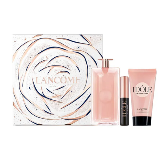 Lancome Idole Eau de Parfum Spray 50ml + Körpercreme 50ml + Wimperntusche 2,5ml