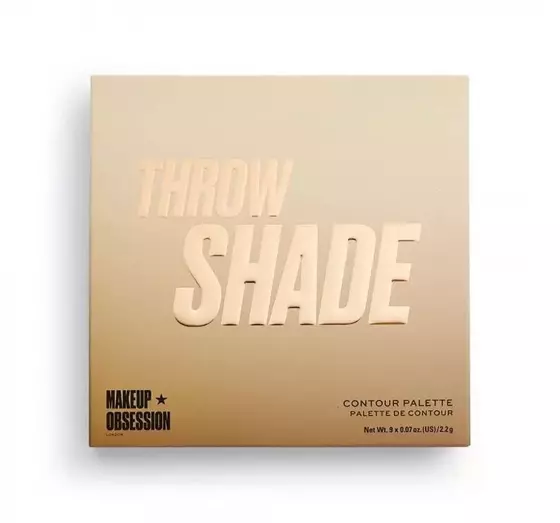 MAKEUP OBSESSION CONTOUR PALETTE THROW SHADE 9x2,2G