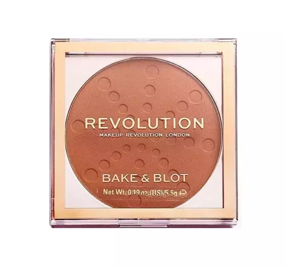 MAKEUP REVOLUTION BAKE & BLOT ORANGE 5,5G