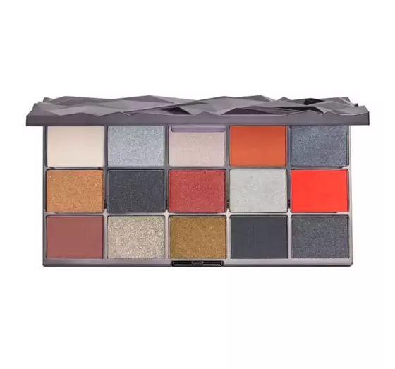 MAKEUP REVOLUTION GLASS SKIN LIDSCHATTENPALETTE BLACK ICE 16,5G