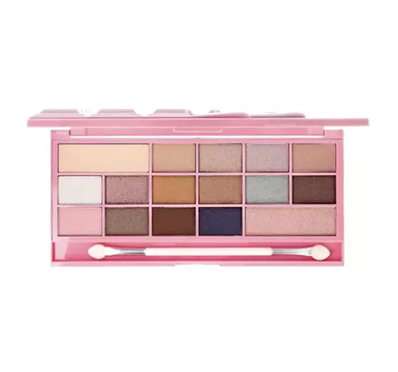 MAKEUP REVOLUTION I LOVE CHOCOLATE EYESHADOW PALETTE PINK FIZZ