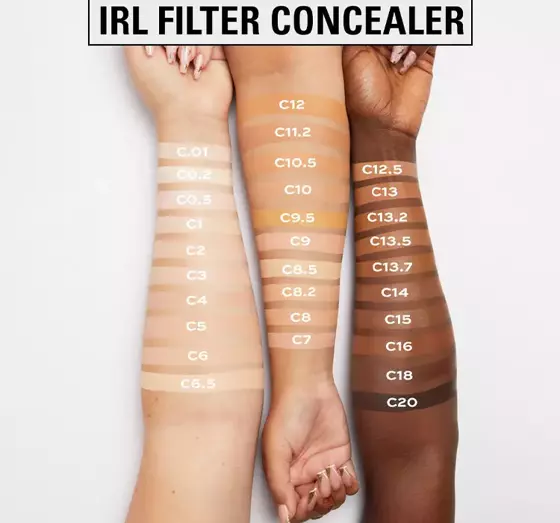 MAKEUP REVOLUTION IRL FILTER FINISH CONCEALER C0,1 6G