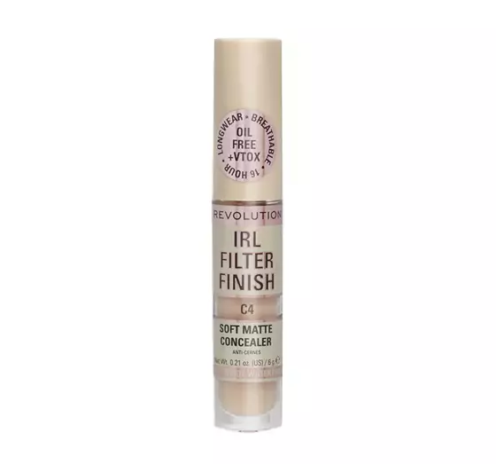 MAKEUP REVOLUTION IRL FILTER FINISH CONCEALER C4 6G