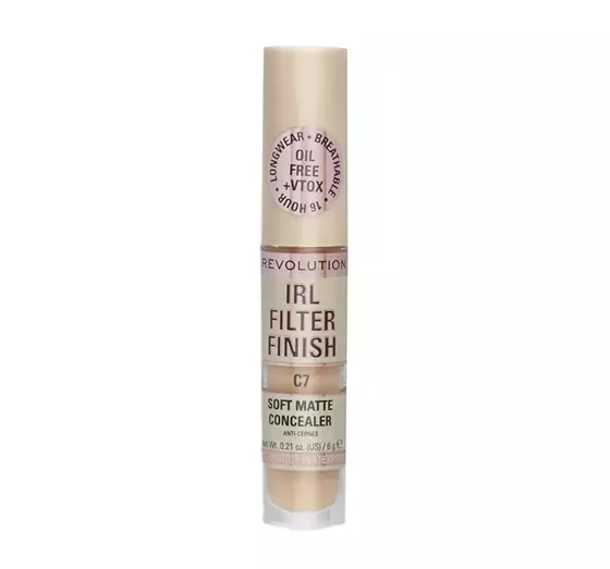 MAKEUP REVOLUTION IRL FILTER FINISH CONCEALER C7 6G