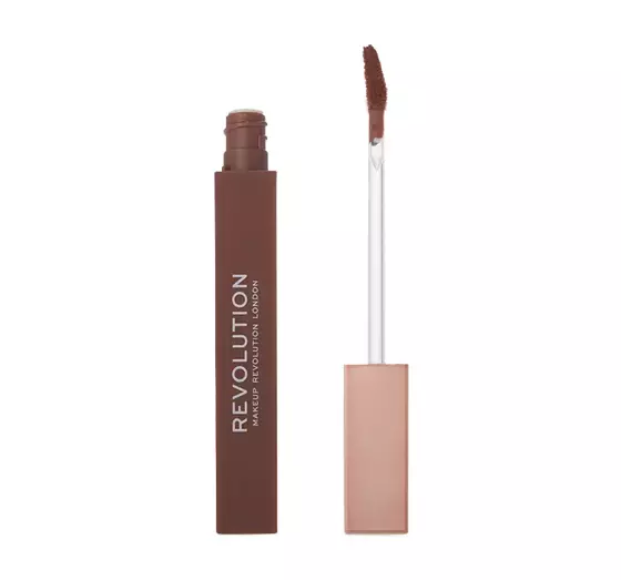 MAKEUP REVOLUTION IRL WHIPPED LIP CREME LANG ANHALTENDER LIPPENSTIFT 05 ESPRESSO NUDE